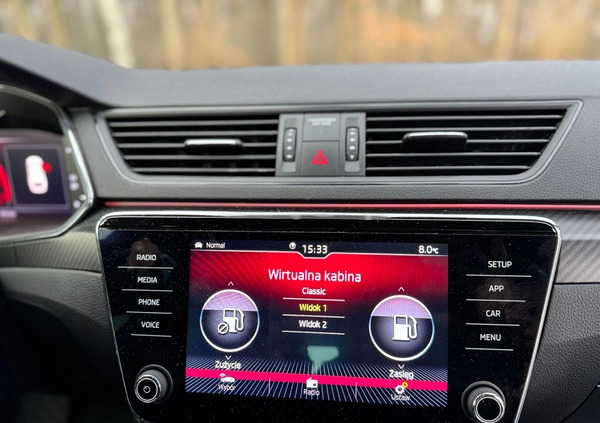Skoda Superb cena 102500 przebieg: 187000, rok produkcji 2020 z Żory małe 781